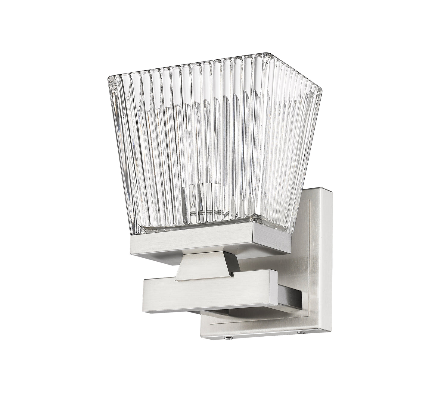1936-1S-BN - Astor 1 Light Wall 8" Sconce - Brushed Nickel