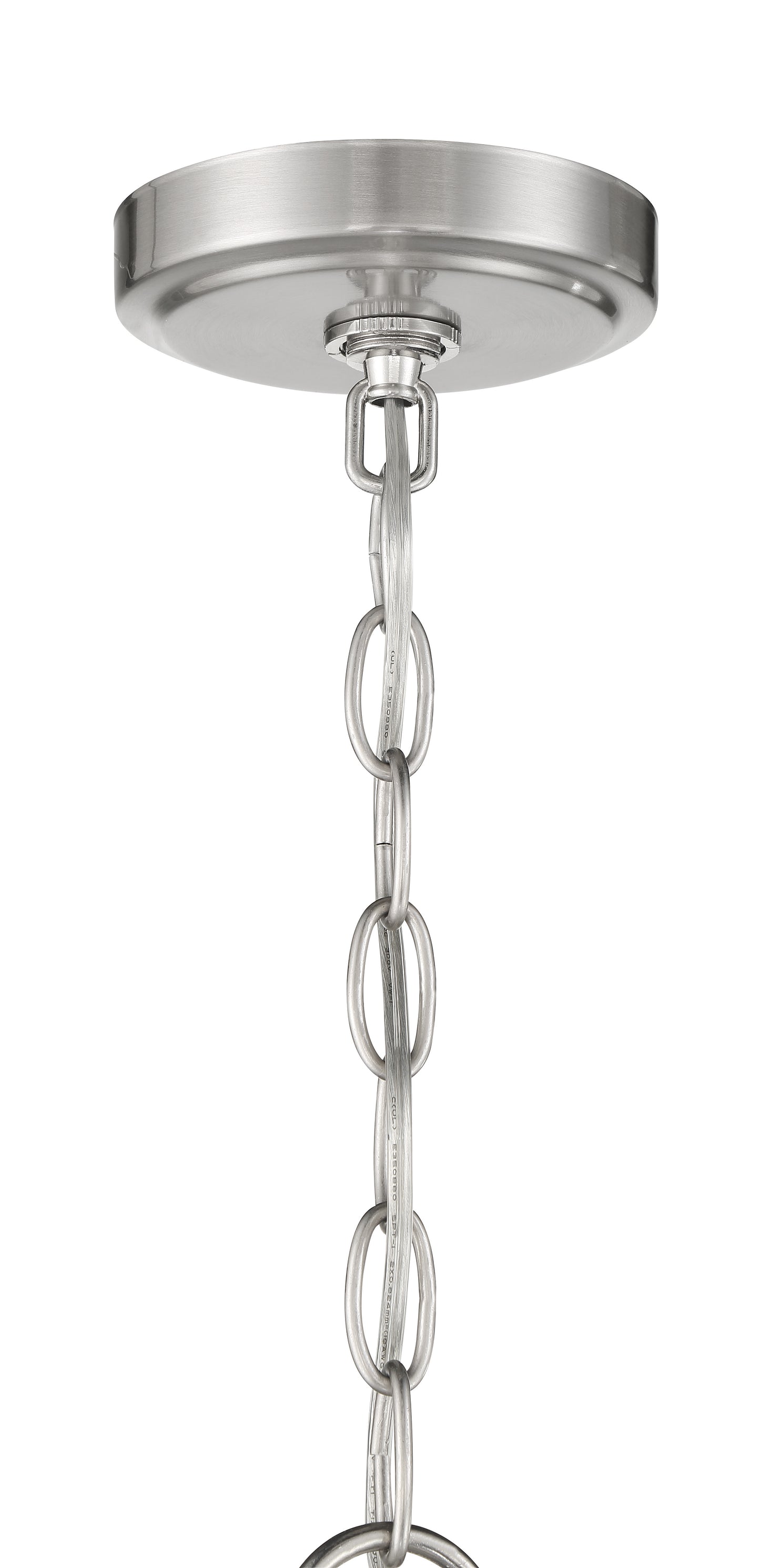 56223-BNK - Glenda 3 Light 20" Wide Chandelier - Brushed Nickel