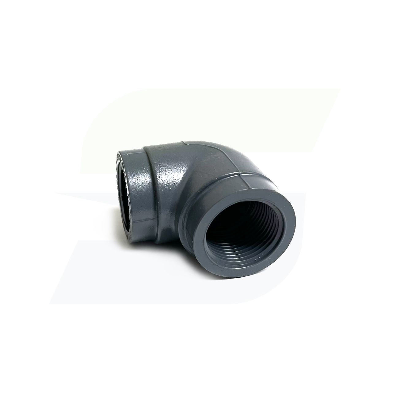 808-010 - PVC Pipe Fitting, 90 Degree Elbow, Schedule 80, 1" NPT Female