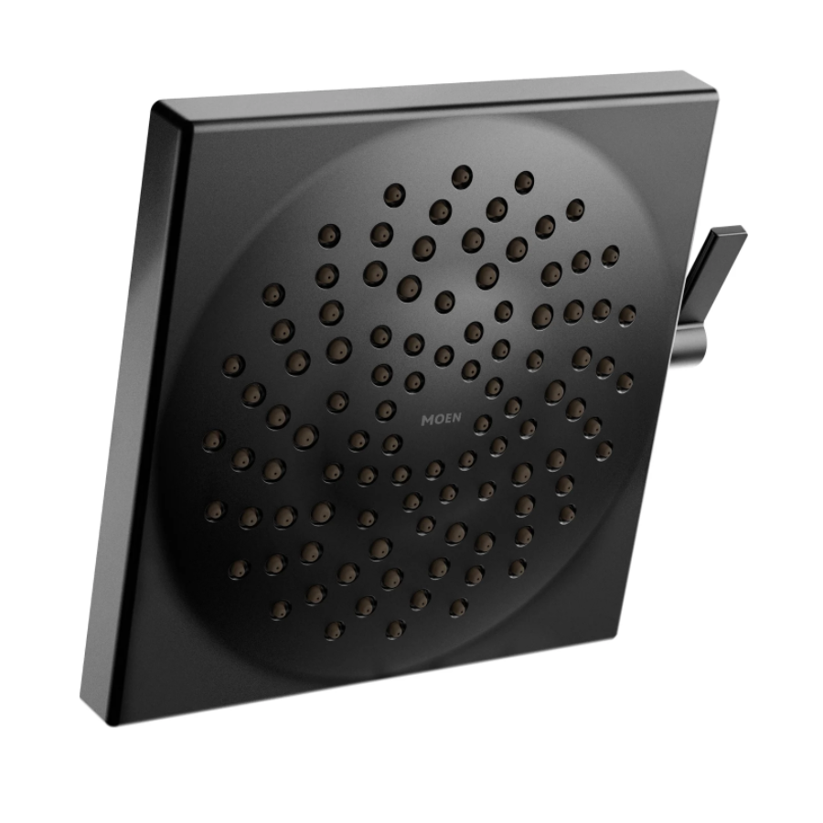 S6345EPBL - Velocity Two-Function 8-1/2" Diameter Spray Head Eco-Performance Rainshower - Matte Black