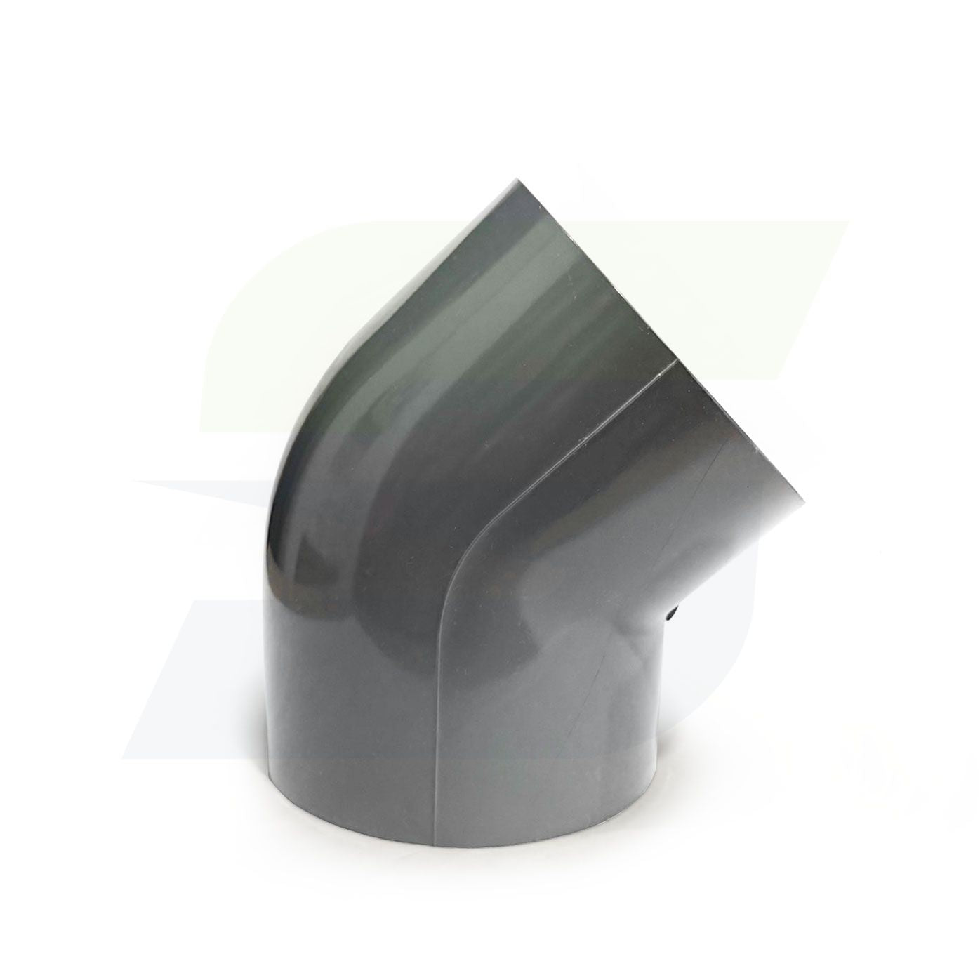 817-040 - PVC Pipe Fitting, 45 Degree Elbow, Schedule 80, 4" Socket