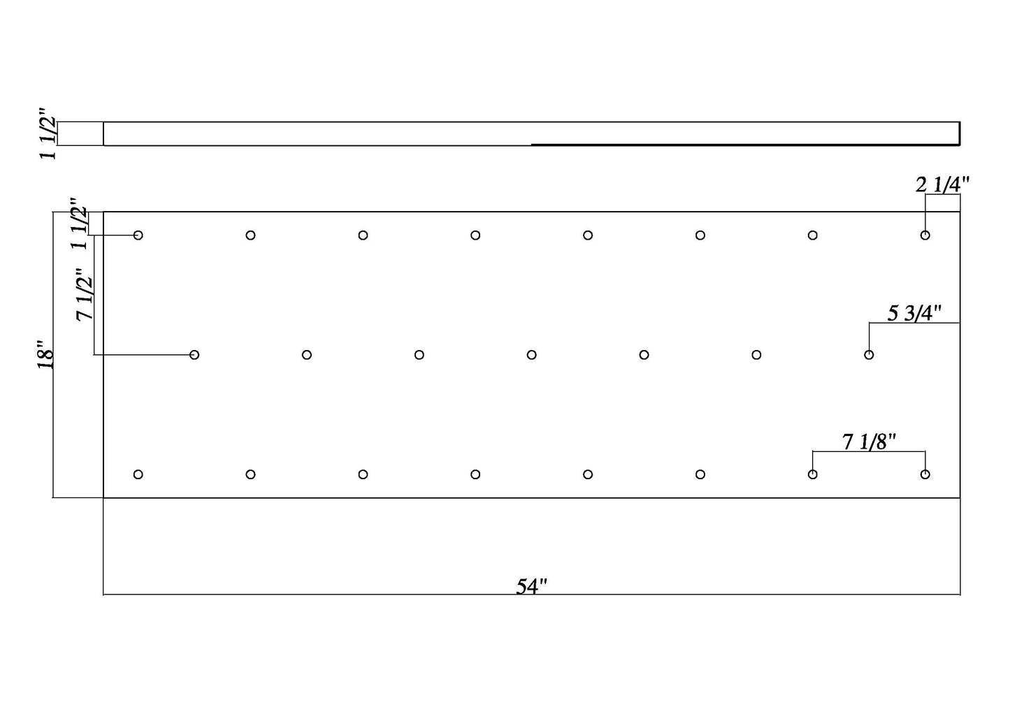 CP5423L-MB - Multi Point Canopy 23 Light Ceiling 18" Plate - Matte Black