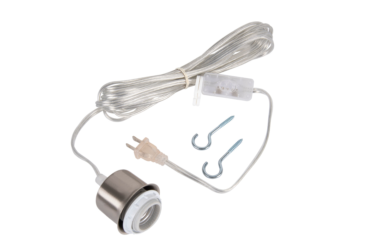 SW1001-BNK - Swag Pendants 1 Light 2.36" Wide Mini Pendant - Brushed Nickel