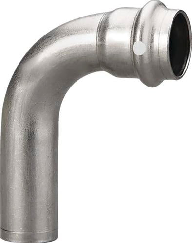 85492 - 1/2" ProPress 304 Stainless 90 Degree Street Elbow w/ FKM Seal (FTG x P)