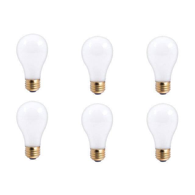 102100 - Frosted A19 Incandescent 3-Way Light Bulb - 100 Watt - 12 Pack