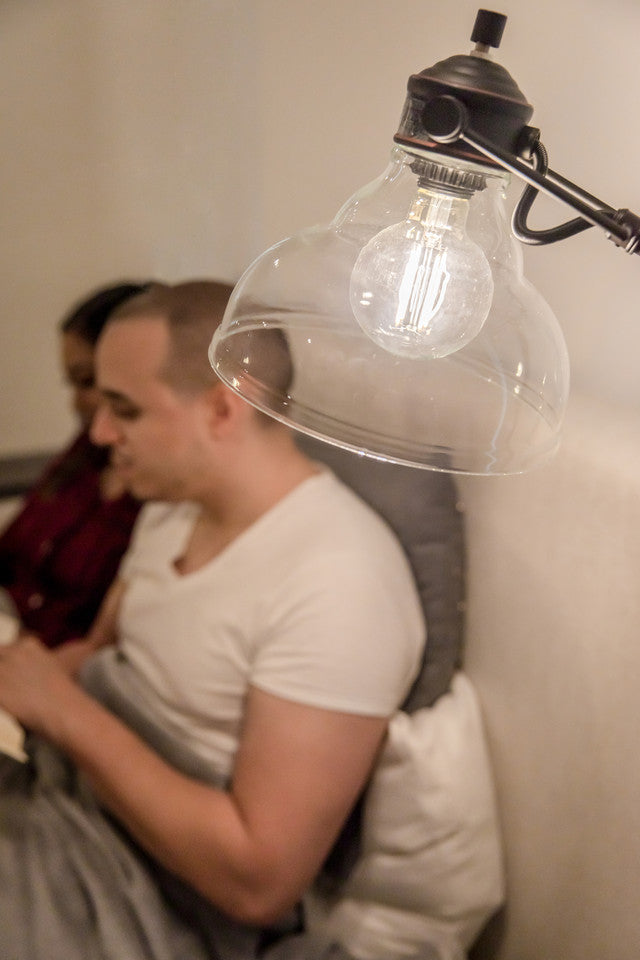 776800 - Nostalgic Filaments Dimmable G25 LED Light Bulb - 5 Watt - 2 Pack