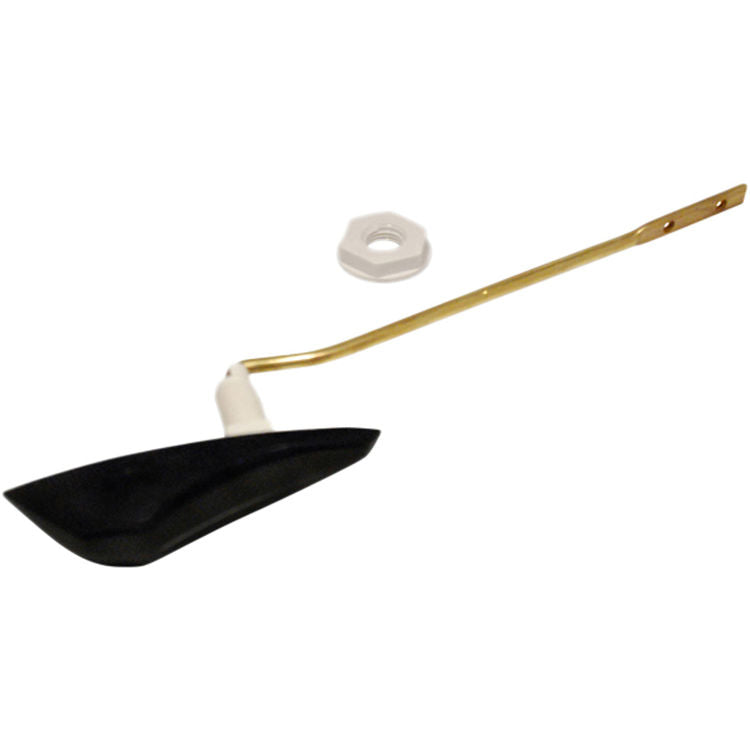 THU015#51 - Left Hand Tank Lever with Arm from the Cotton Collection- EBONY