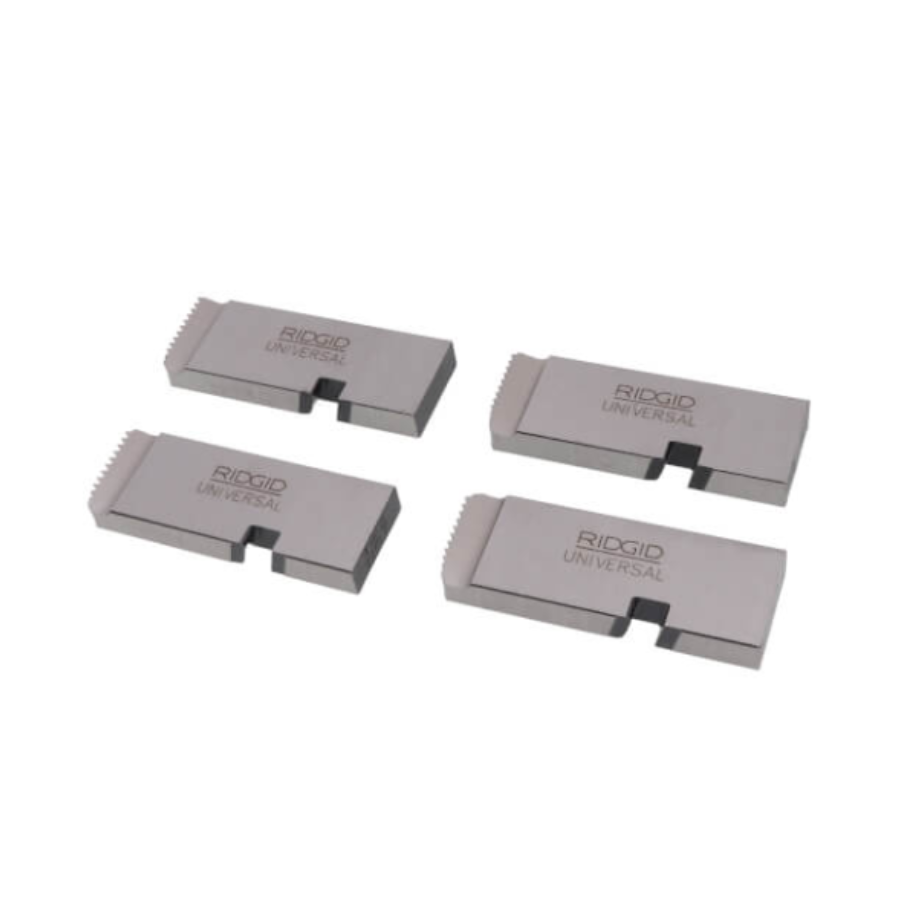 47750 - Replacement Pipe Die: For Ridgid Machine Universal Heads - 1" to 2" Pipe - Aluminum/Steel - 4 PK