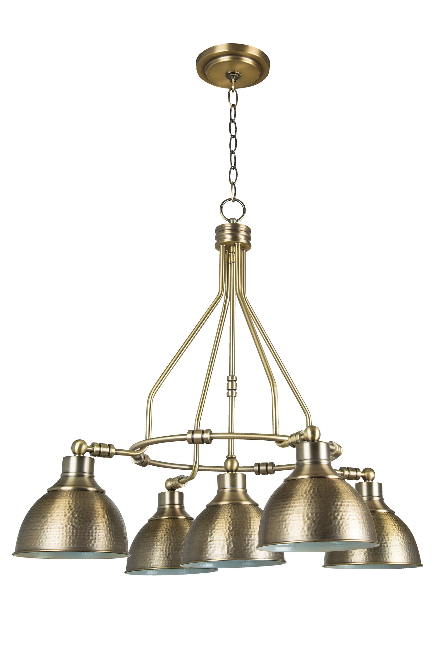 35925-LB - Timarron 5 Light 30" Wide Chandelier - Legacy Brass