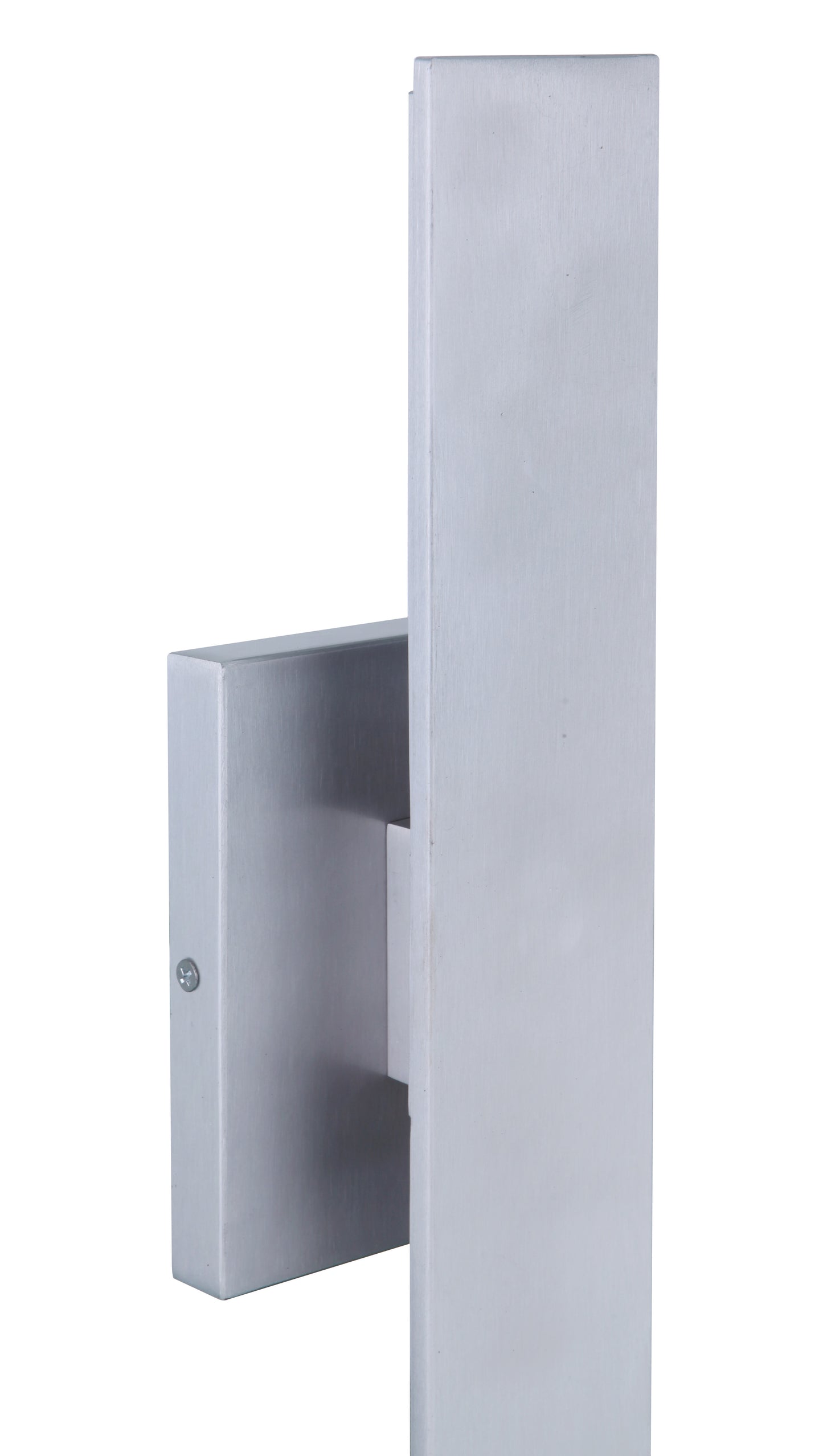 ZA2600-BAO-LED - Rens 1 Light 16" High Outdoor Wall Lantern - Brushed Aluminum