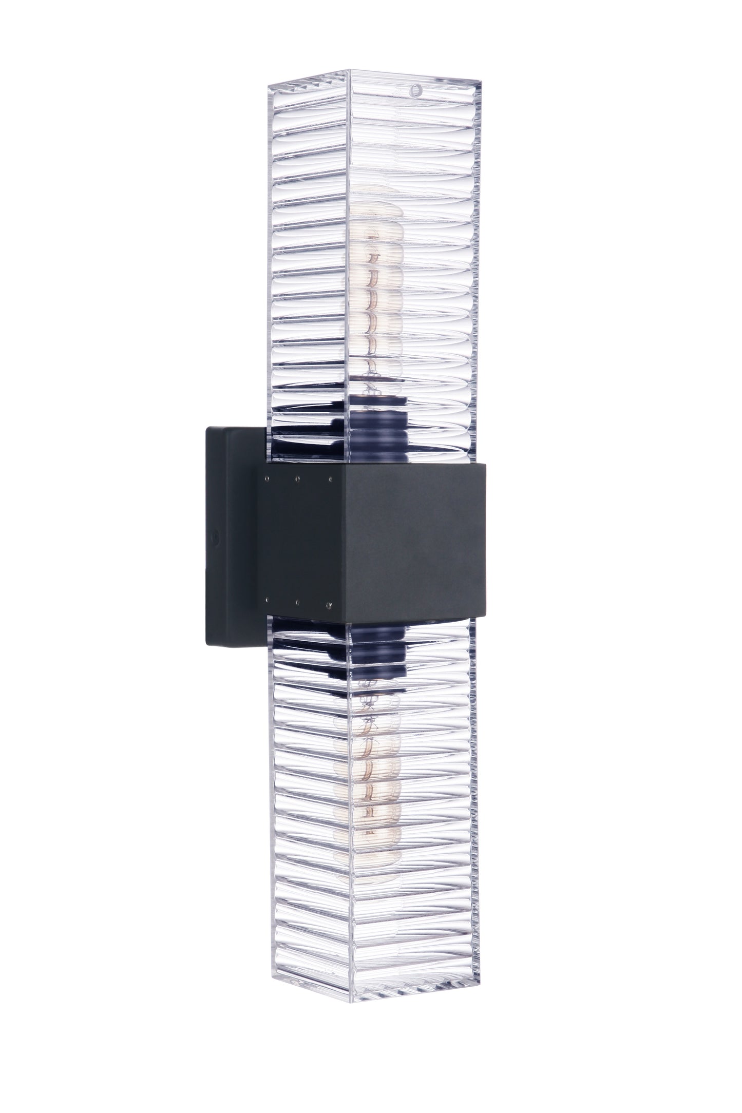 ZA4500-MN - Ridge 2 Light 18" High Outdoor Wall Lantern - Midnight