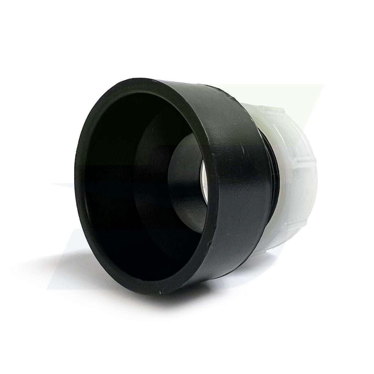 I018150 - 1-1/2" x 1-1/4" Hub x Slip-Joint SCH 40 ABS DWV Trap Adapter