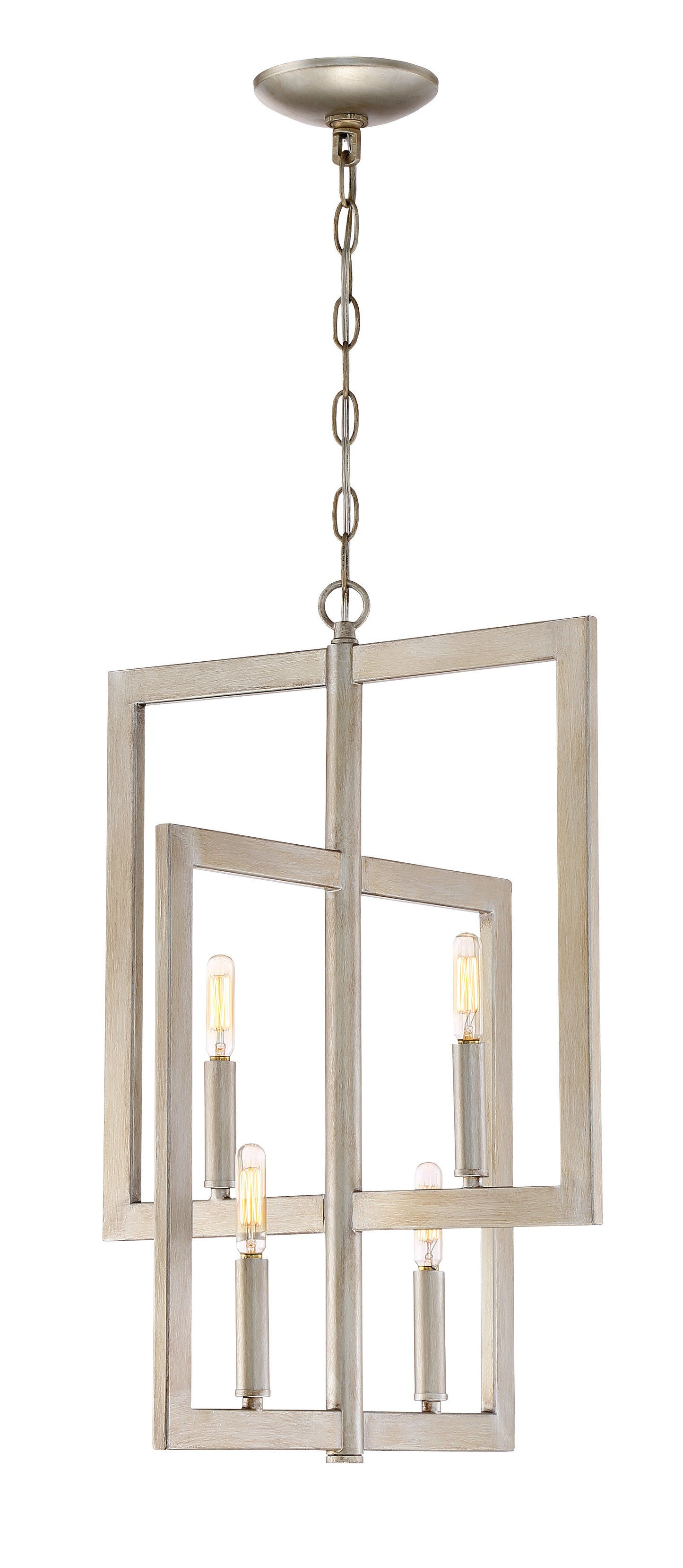 44934-GT - Portrait 4 Light 16" Wide Foyer Light - Gold Twilight