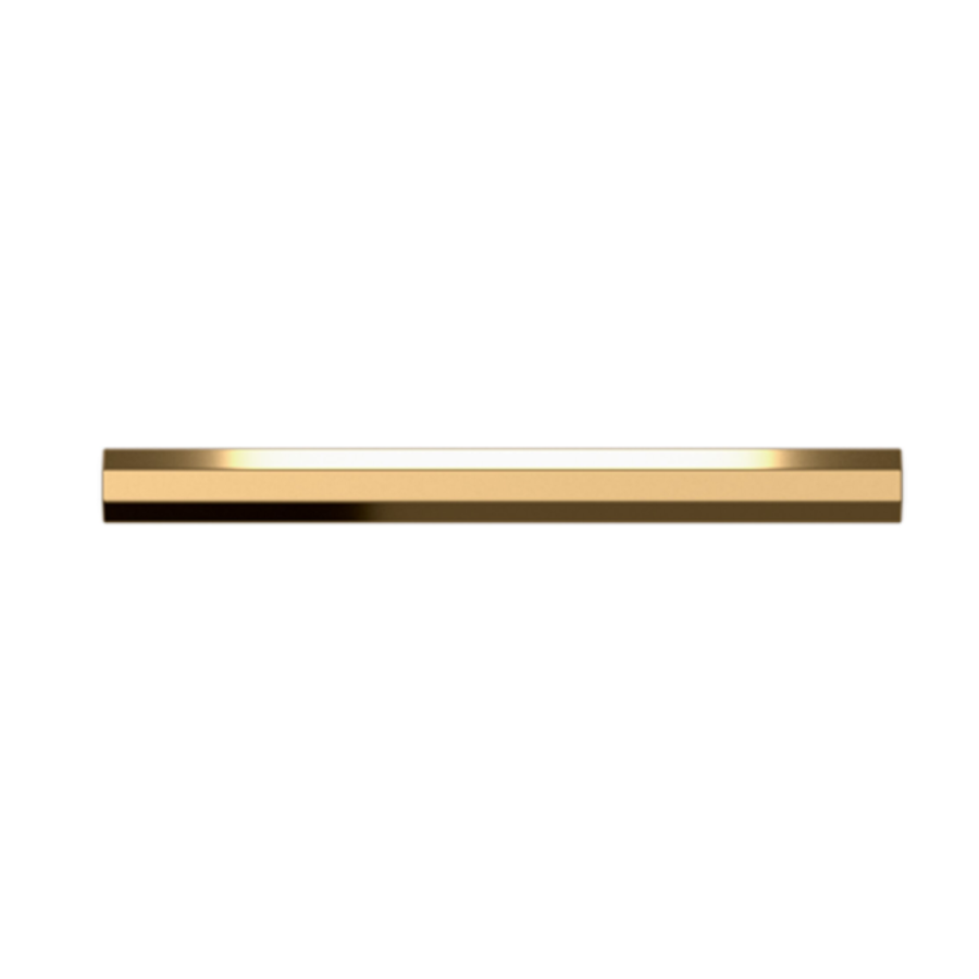 4417003 - 4" Centers - Octagonal Pull - Polished Brass