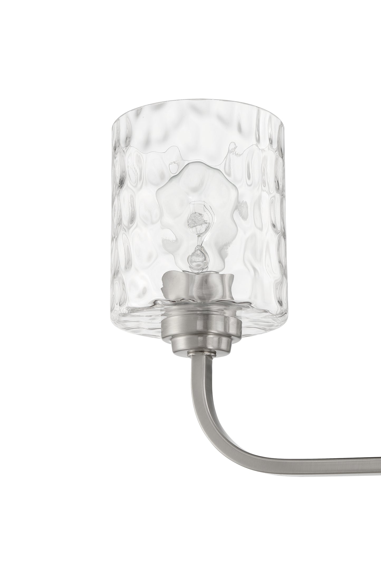 54223-BNK - Collins 3 Light 18" Wide Chandelier - Brushed Nickel