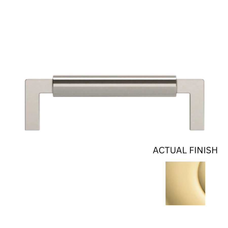 4431031 - 4" Centers - Gramercy Pull - Unlacquered Brass