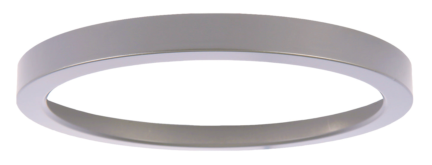 X9206-TRIM-BNK - LED Flushmount 5.5" Wide Accessory - Brushed Nickel