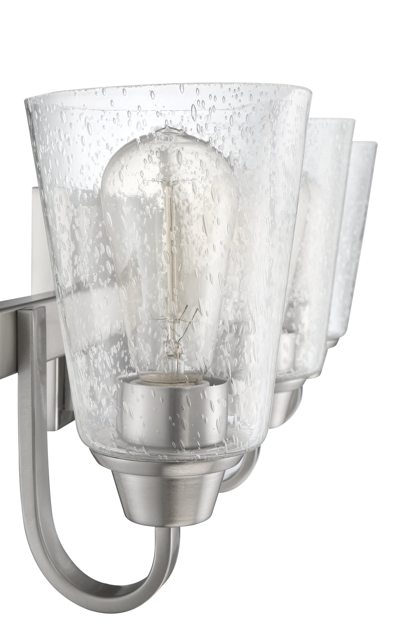 41903-BNK-CS - Grace 3 Light 21" Wide Vanity Light - Brushed Nickel