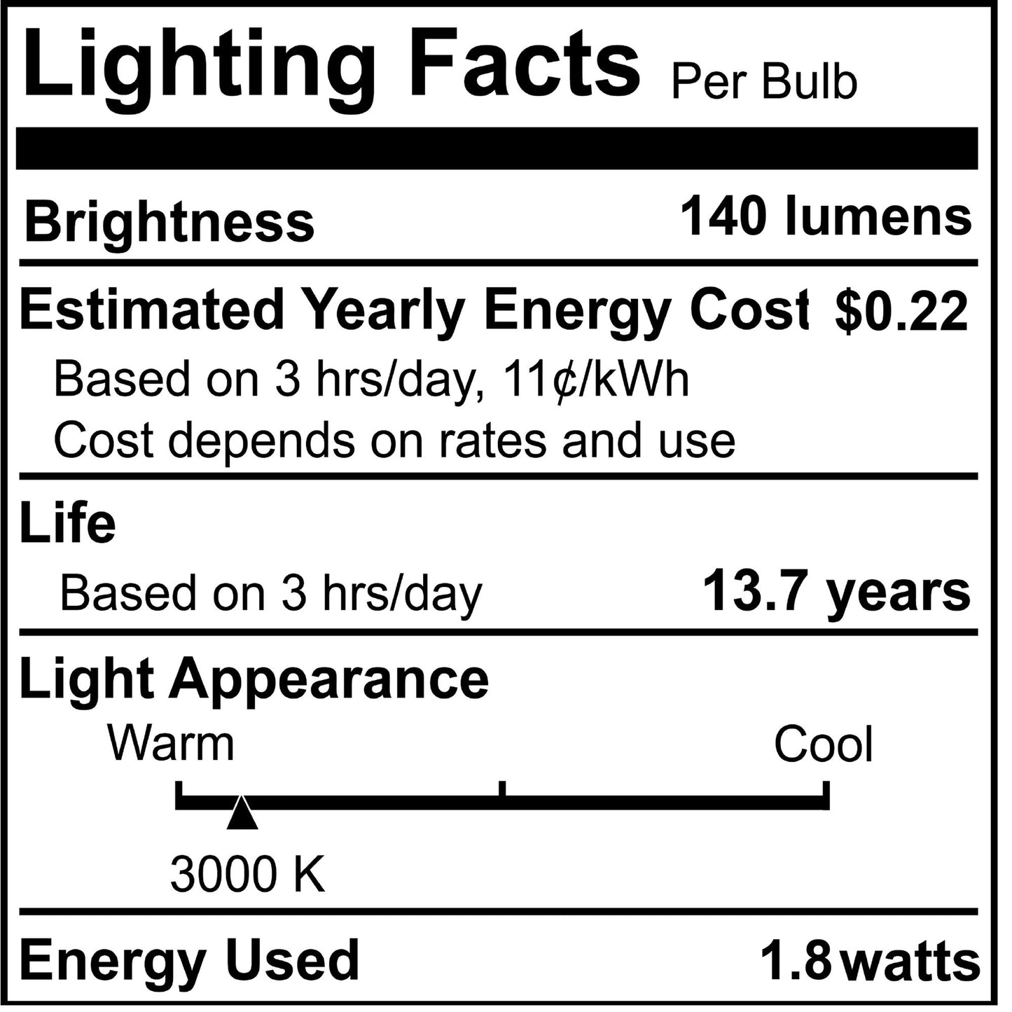 770652 - 12V Dimmable T5 Frost Glass Bi-Pin - 1.8 Watt - 3000K - 4 Pack