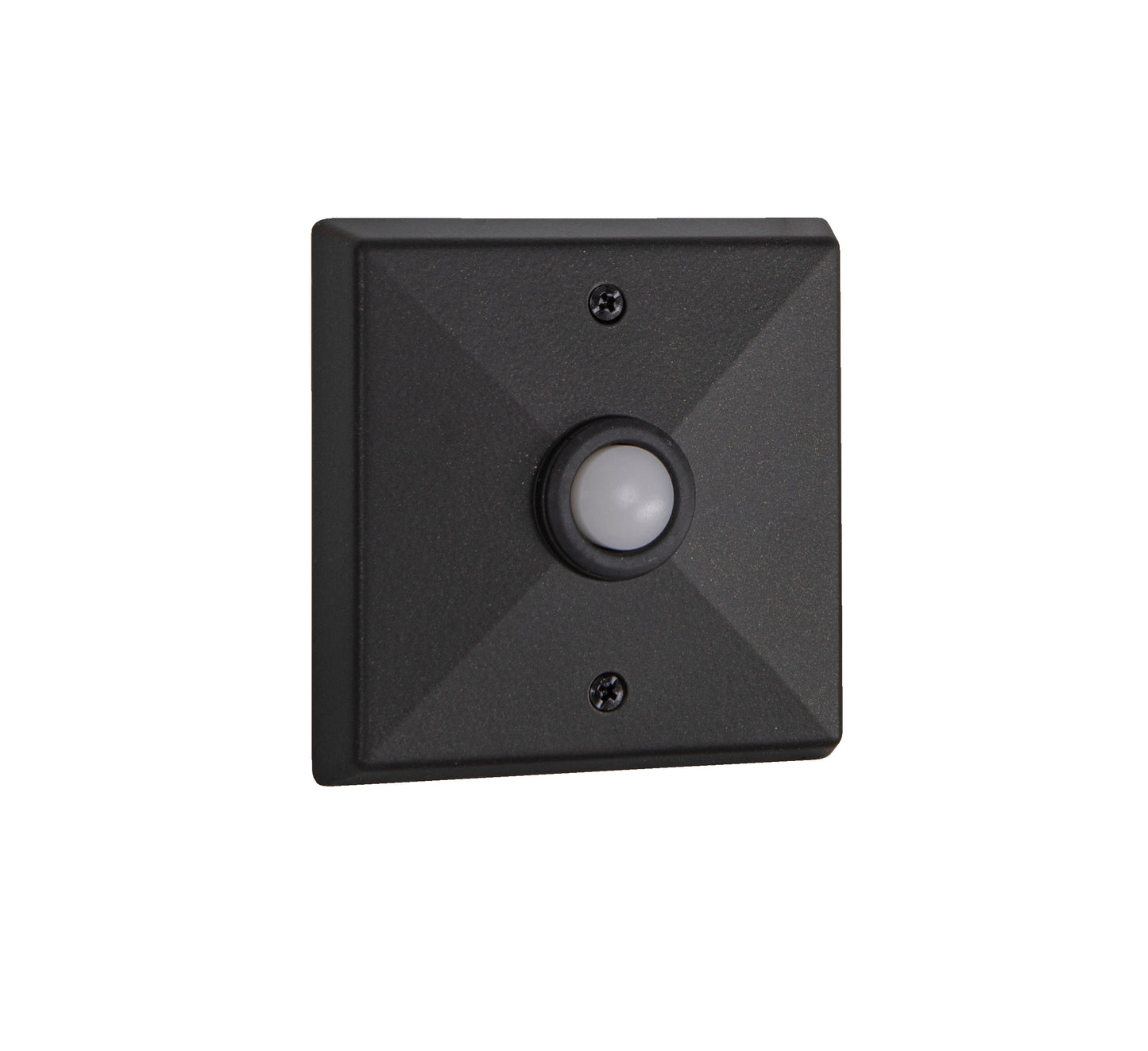 PB5017-ESP - Push Button-Recessed 1 Light 3" Wide Chime Button - Espresso