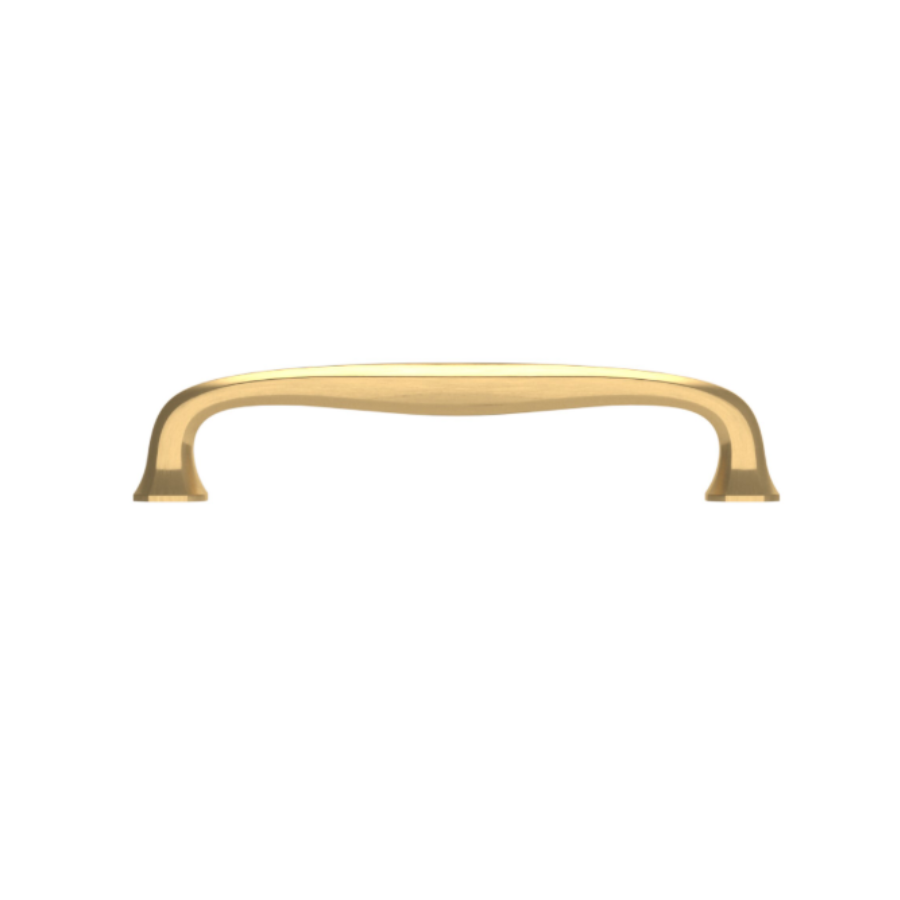 4395044 - 6" Centers - Severin Fayerman B Pull - Satin Brass