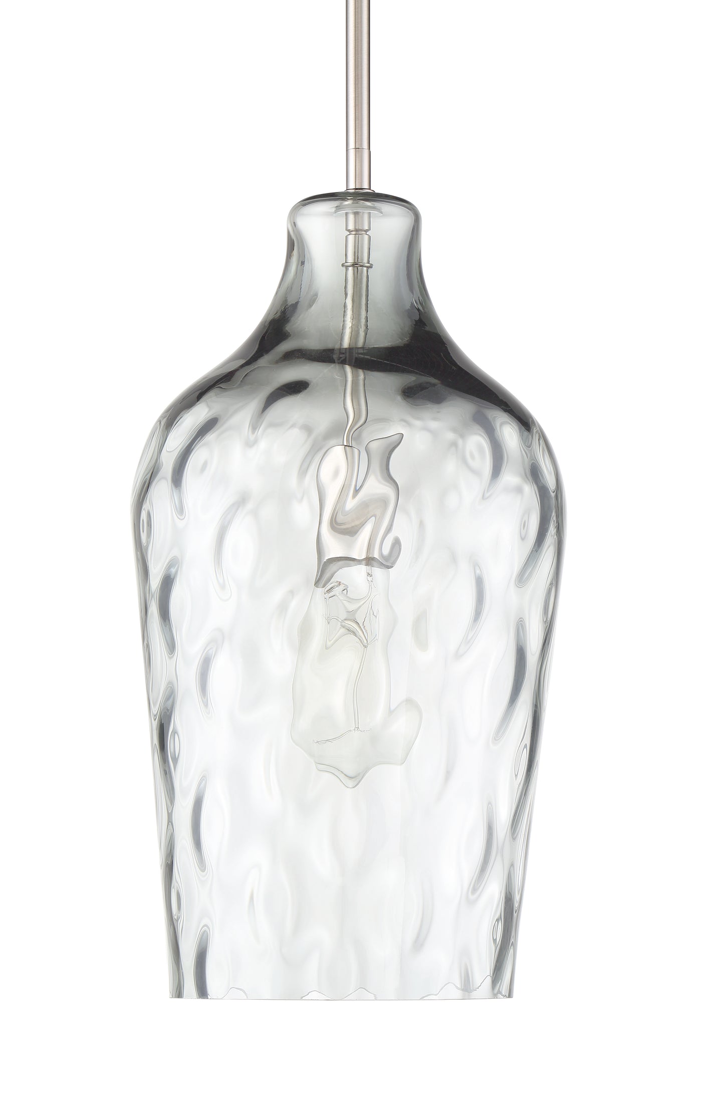 P726BNK1 - 1 Light 9" Wide Pendant - Brushed Nickel