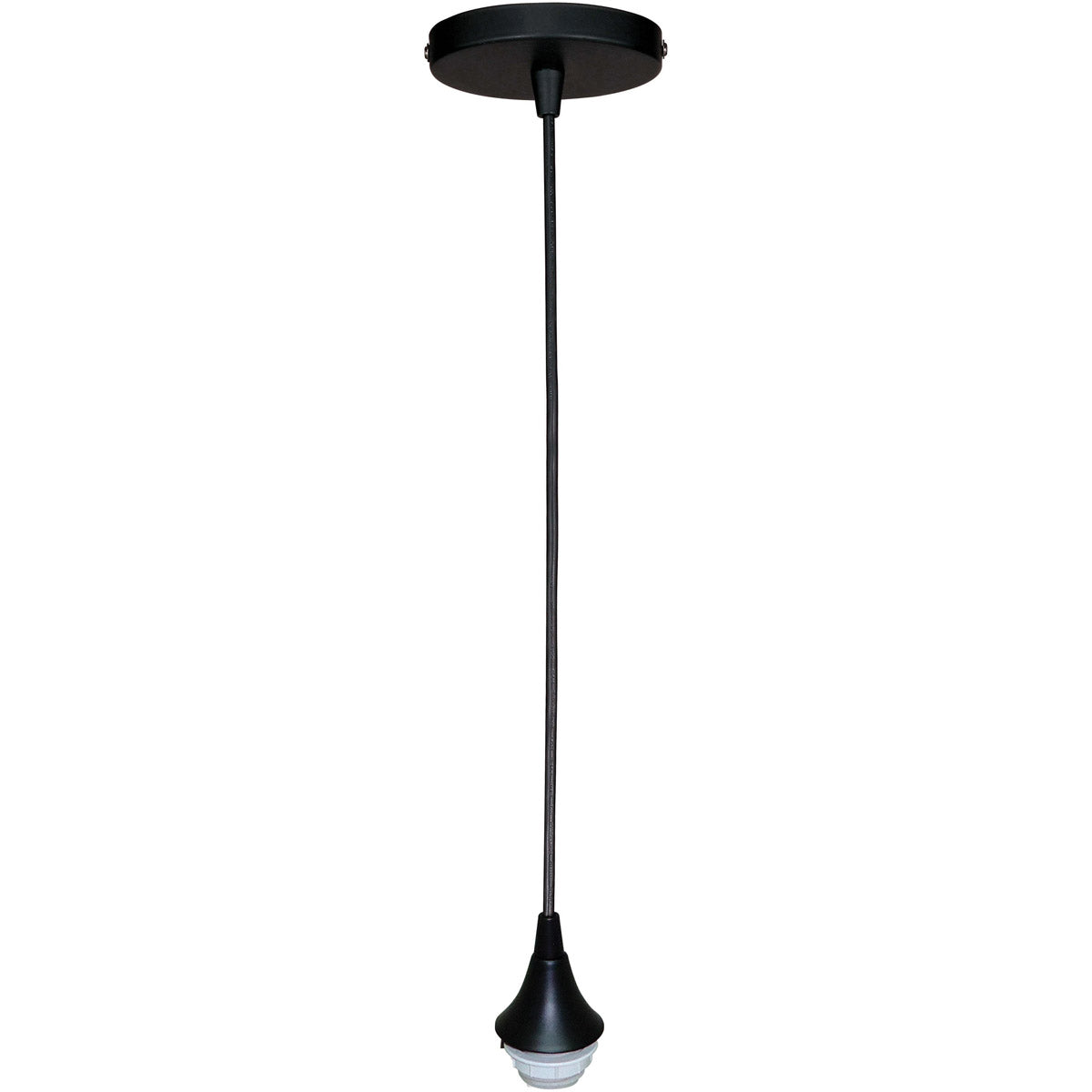 CPM-MBK - Design & Combine 1 Light 5.12" Wide Mini Pendant - Matte Black
