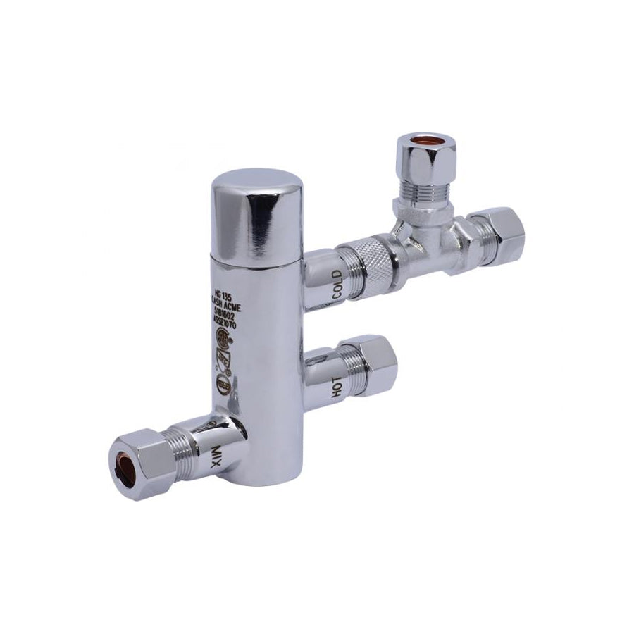 25687 - HG135 Thermostatic Mixing Valve with Compression Connections