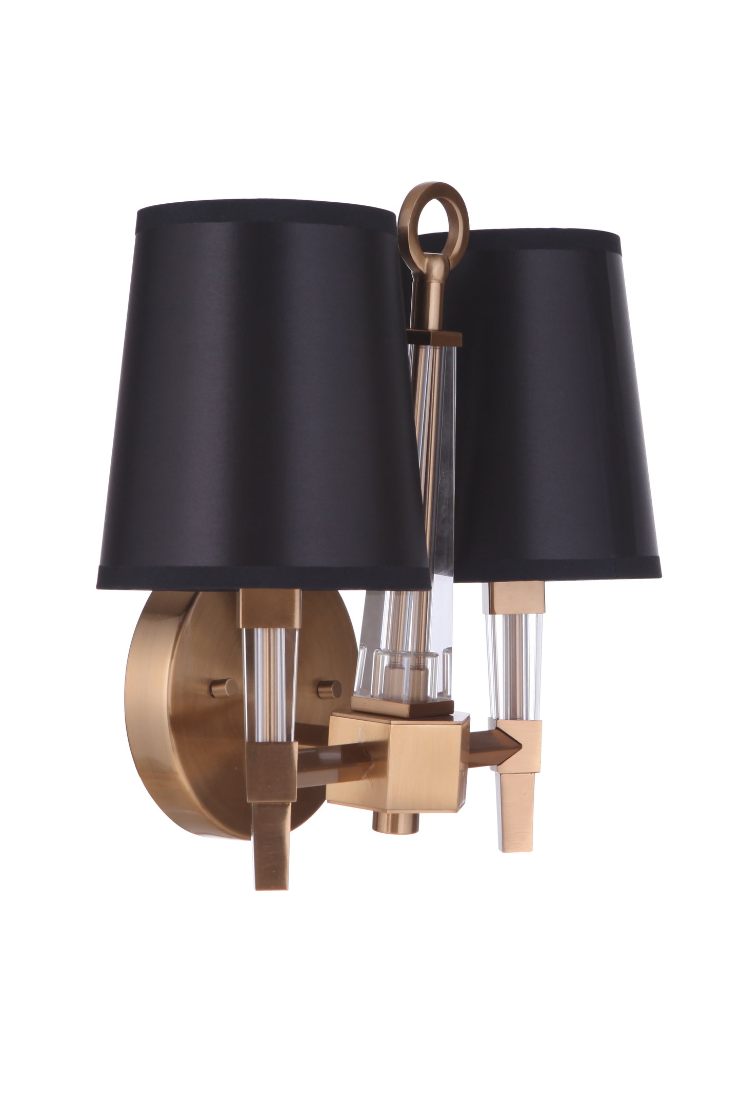 53262-SB - Tarryn 2 Light 12.25" High Wall Sconce - Satin Brass