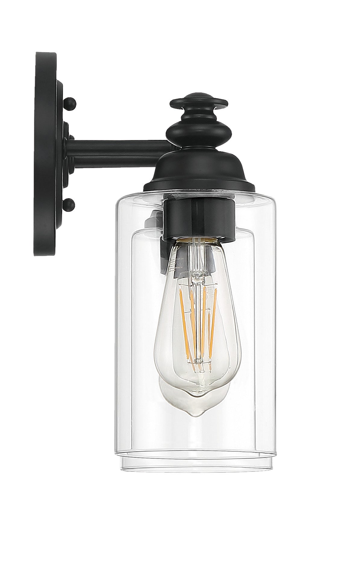 49802-FB-C - Dardyn 2 Light 13.38" Wide Vanity Light - Flat Black