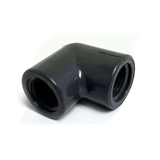 808-005 - 1/2" FNPT Schedule 80 PVC 90 Degree Elbow