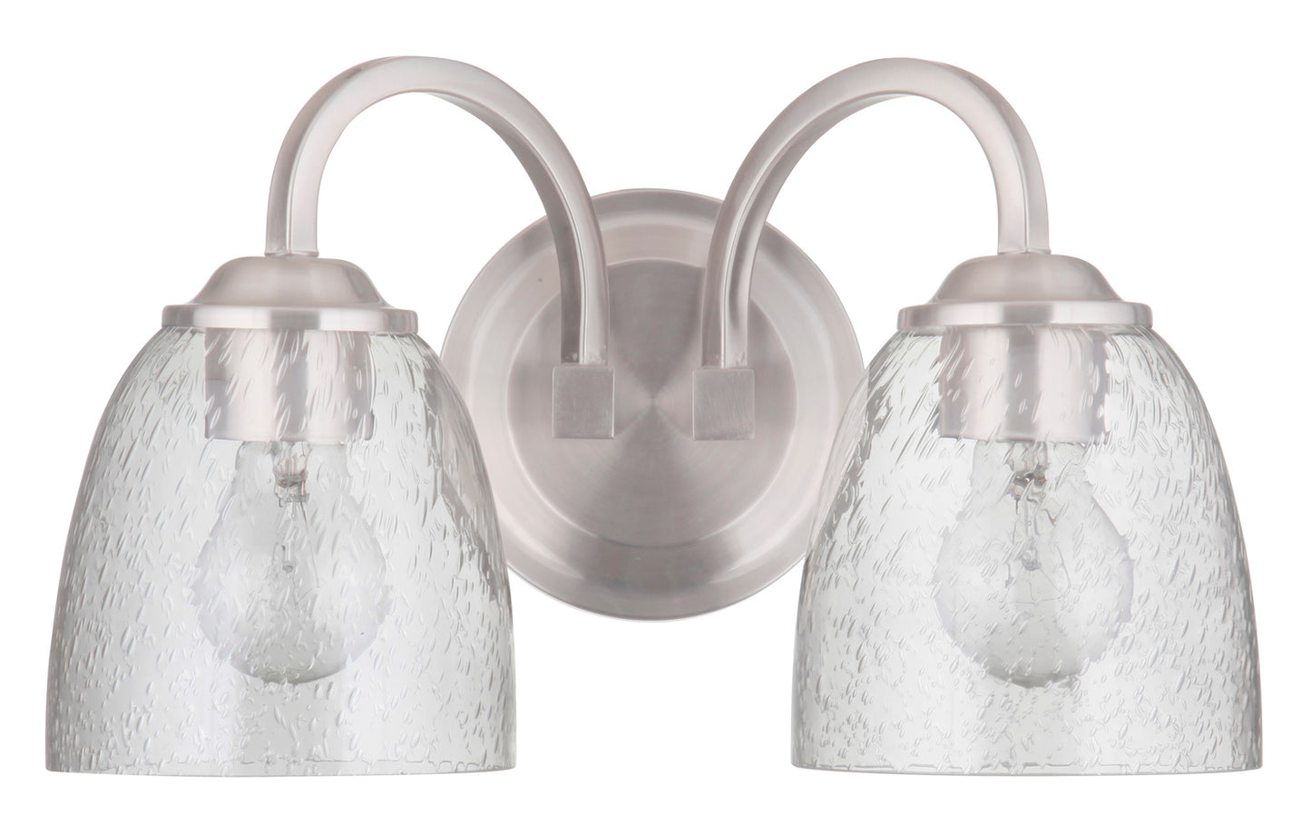 49902-BNK - Serene 2 Light 14" Wide Vanity Light - Brushed Nickel