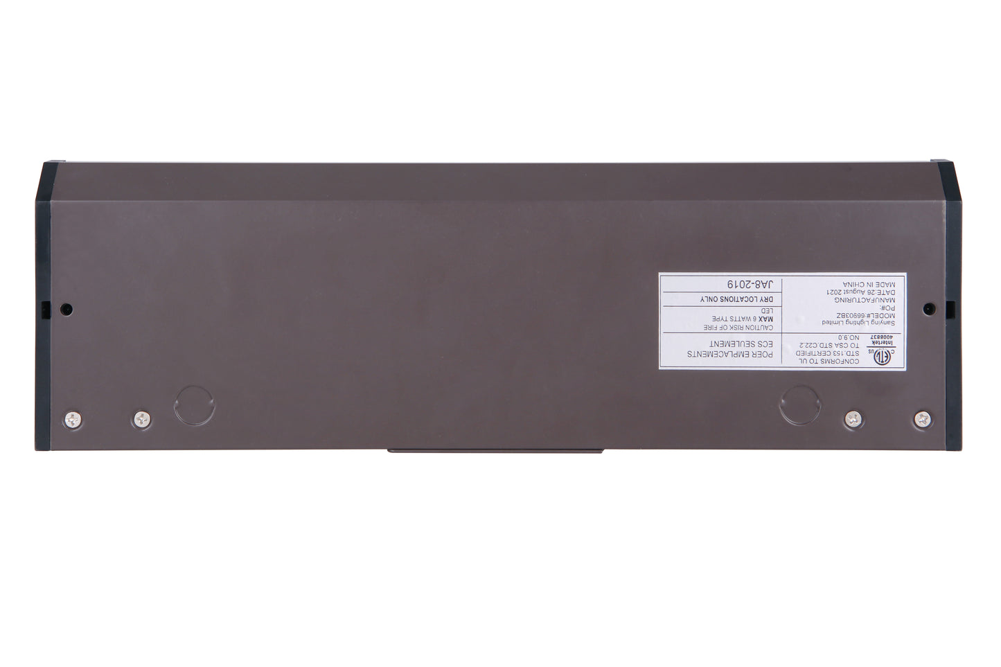 CUC1012-BZ-LED - Undercabinet Light Bars 1 Light 3.63" Wide Under Cabinet Light Bar - Bronze