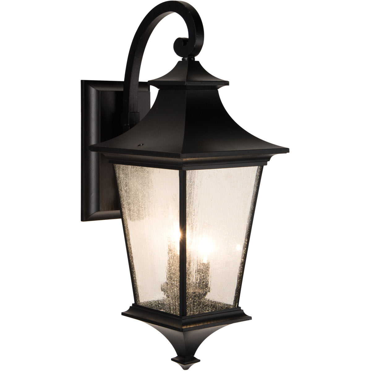 Z1374-MN - Argent 3 Light 26" High Outdoor Wall Lantern - Midnight