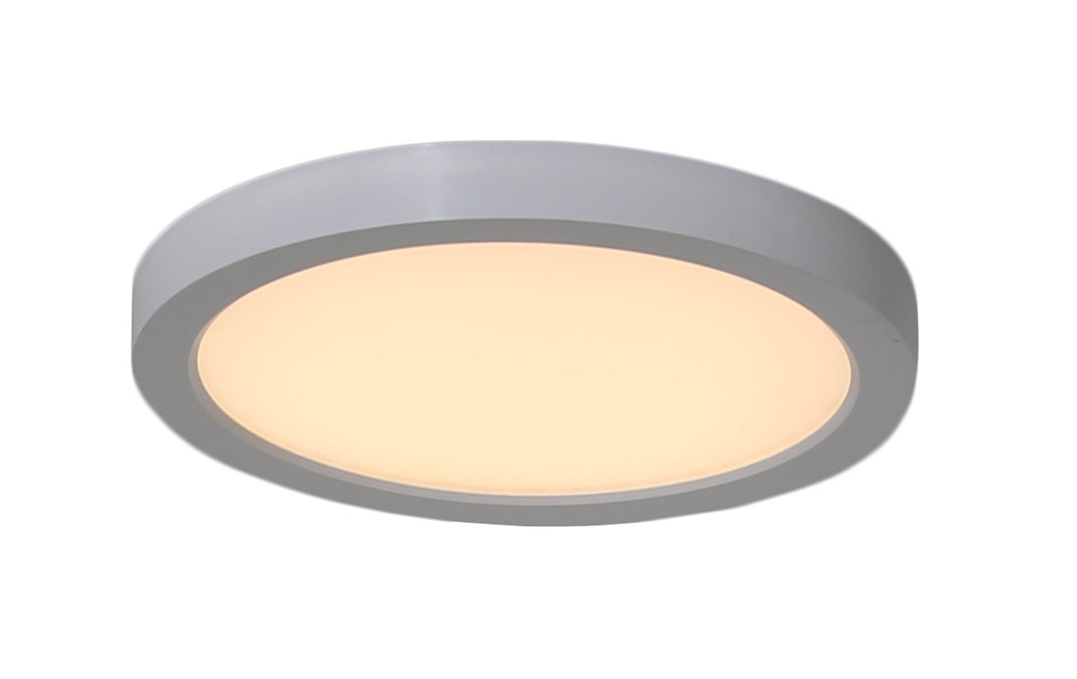 X9207-W-LED - LED Flushmount 1 Light 7" Wide Flush Mount - White