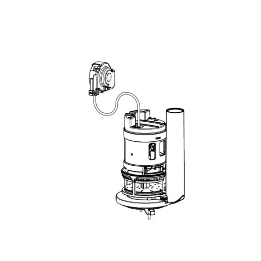 THU469R-A - Toilet Flush Valve Tower