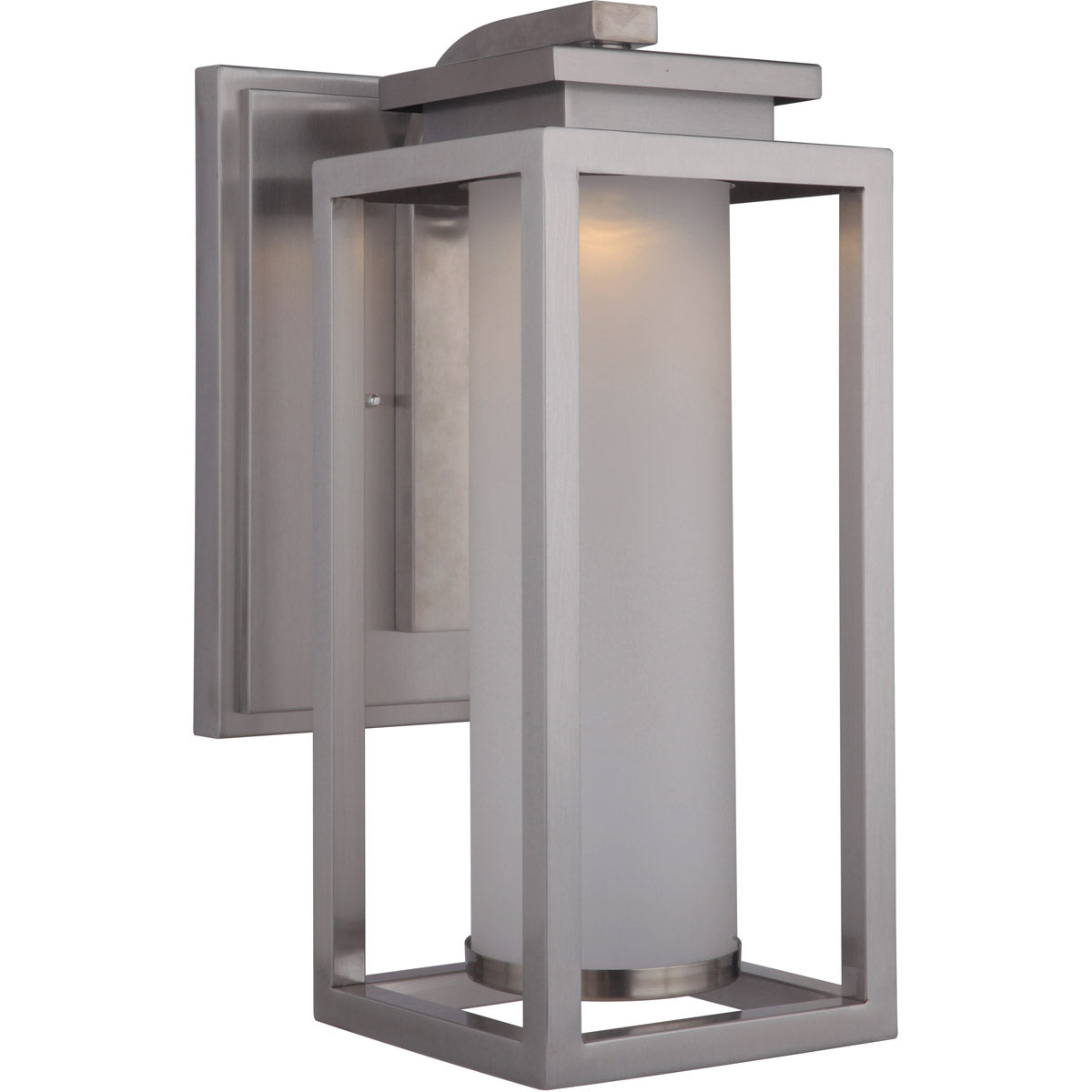 ZA1324-SS-LED - Vailridge 1 Light 20" High Outdoor Wall Lantern - Stainless Steel