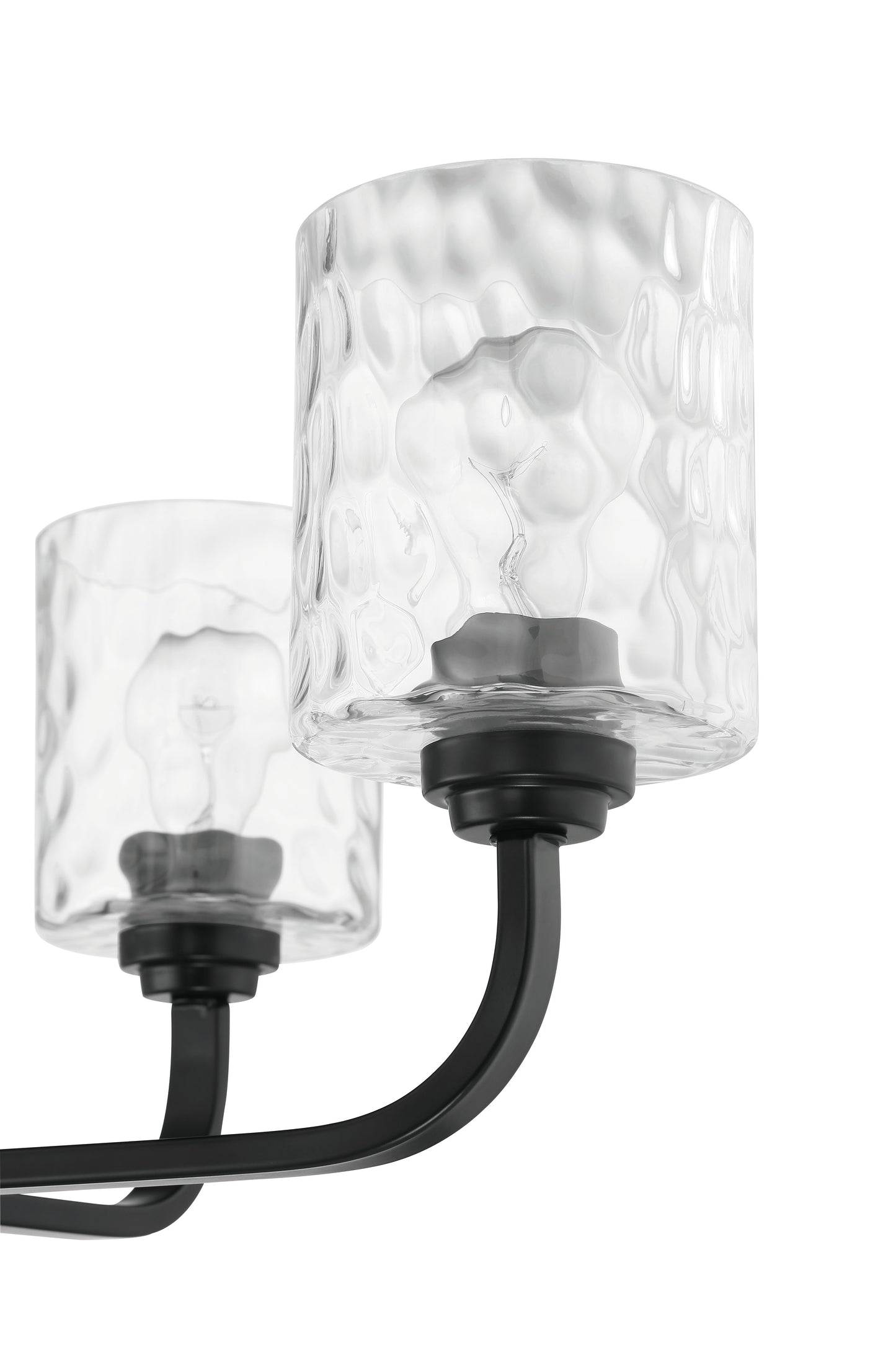 54224-FB - Collins 4 Light 24" Wide Chandelier - Flat Black