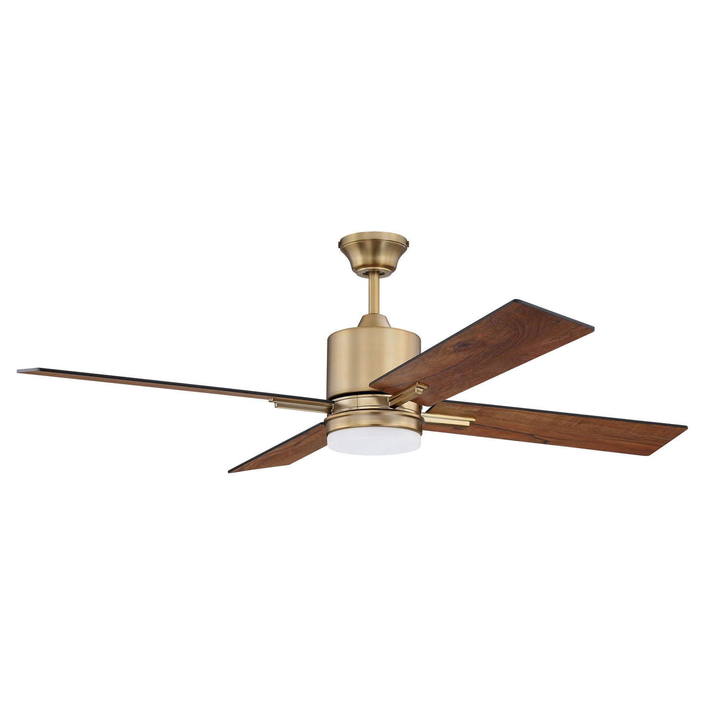 TEA52SB4 - Teana 52" 4 Blade Ceiling Fan with Light Kit - Satin Brass