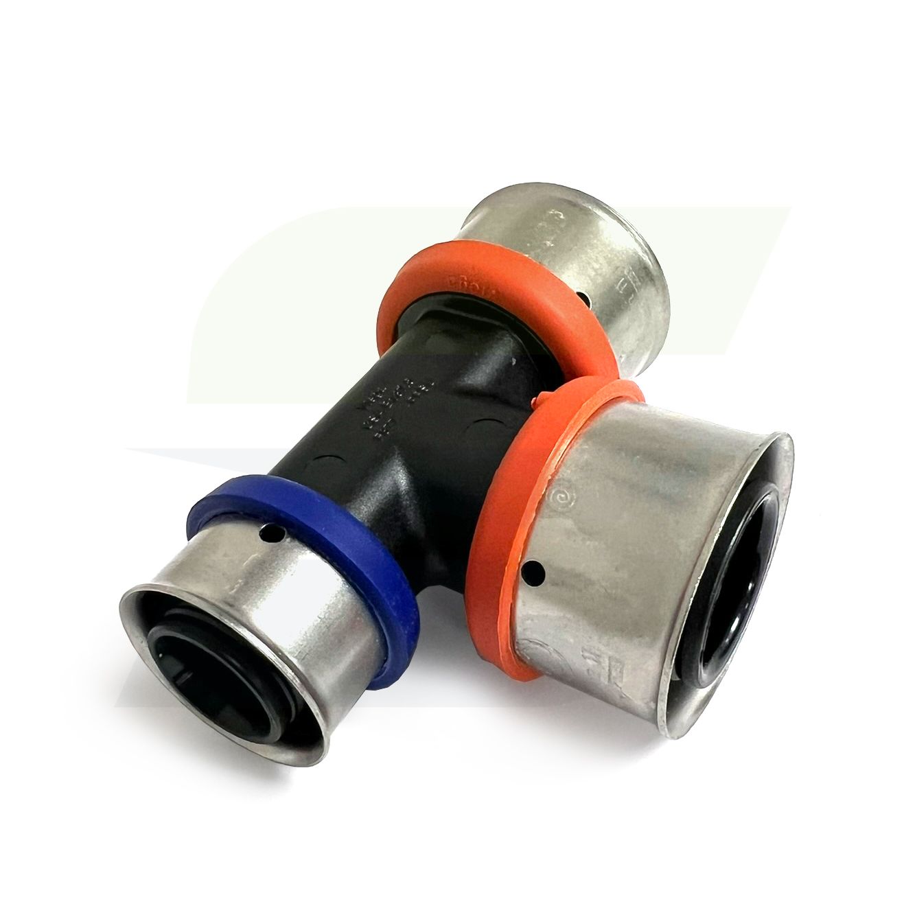 49545 - PureFlow 1" x 3/4" x 1" PEX Press Polymer Tee