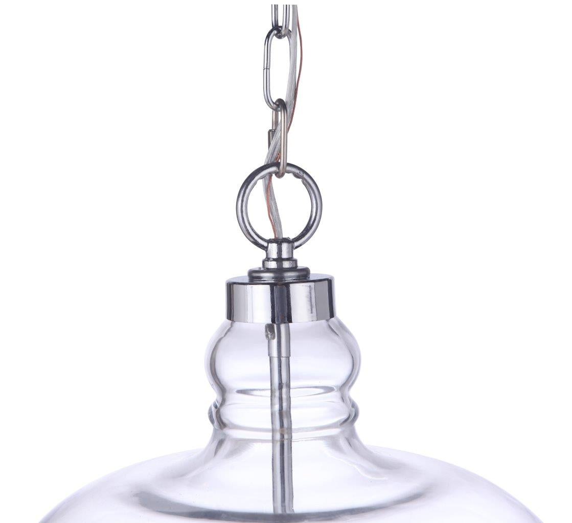 P975CH3 - Jackson 3 Light 13.63" Wide Pendant - Chrome