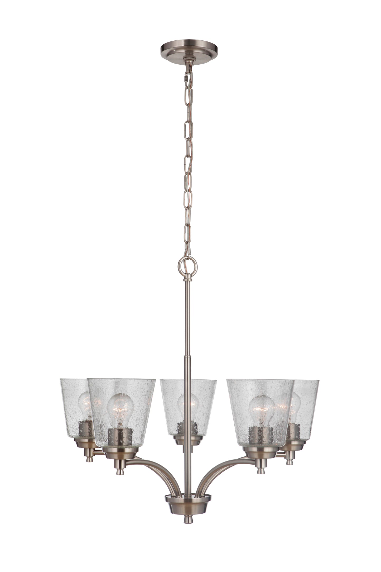 50225-BNK - Tyler 5 Light 24" Wide Chandelier - Brushed Nickel