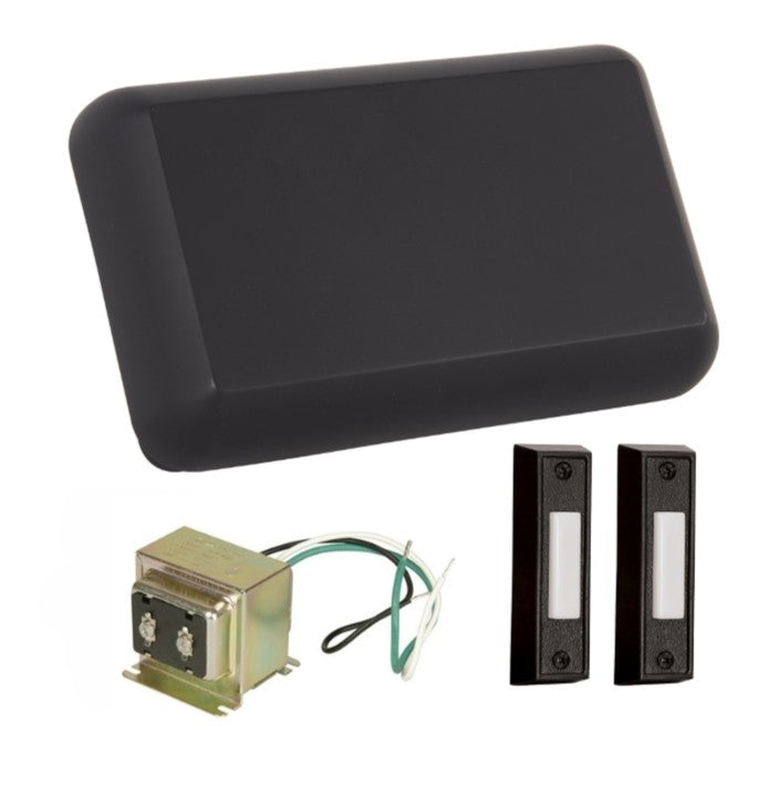 CK6001-FB - Builder Chime 7.79" Wide Chime kit - Flat Black