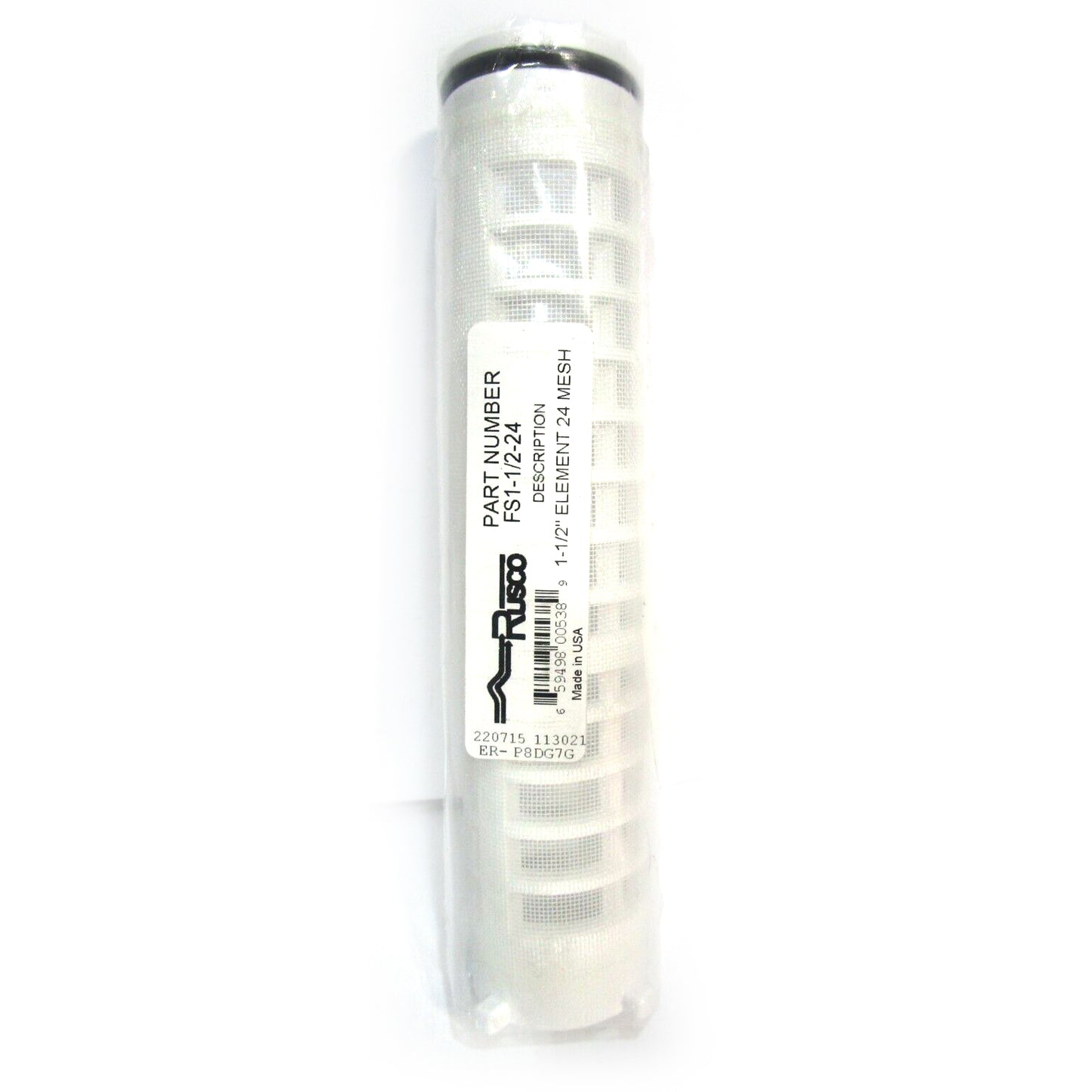 FS1-1/2-250 - 1-1/2" Spin-Down Polyester Replacement Filter - 250 Mesh