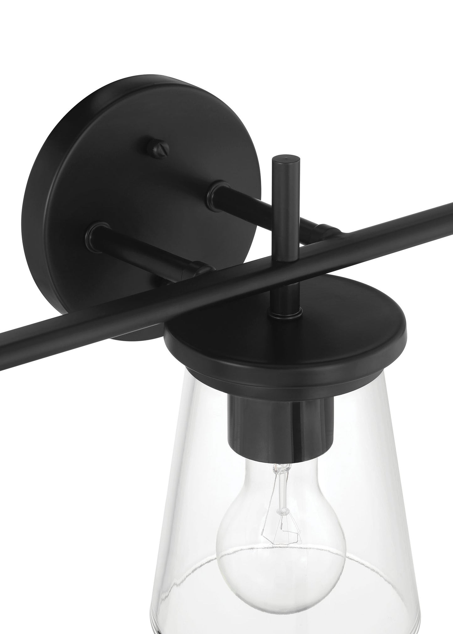 60403-FB - Connell 3 Light 22" Wide Vanity Light - Flat Black