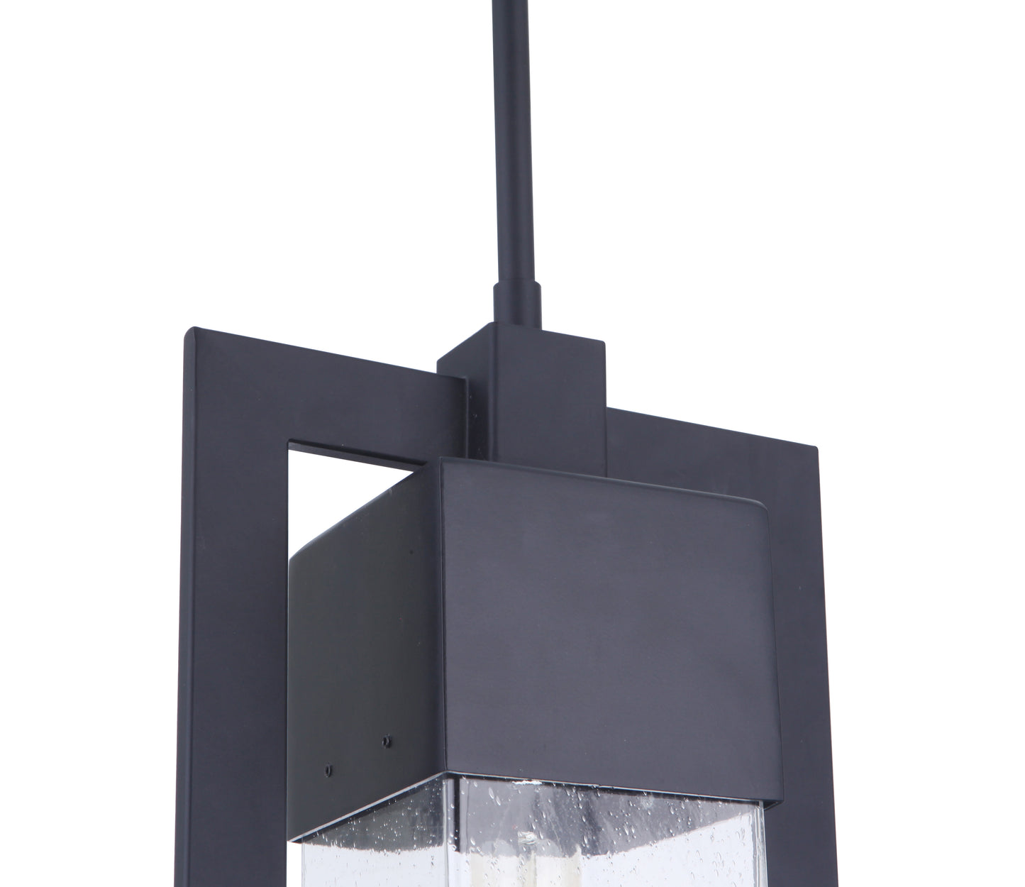 ZA4021-MN - Perimeter 1 Light 8.38" Wide Outdoor Pendant - Midnight