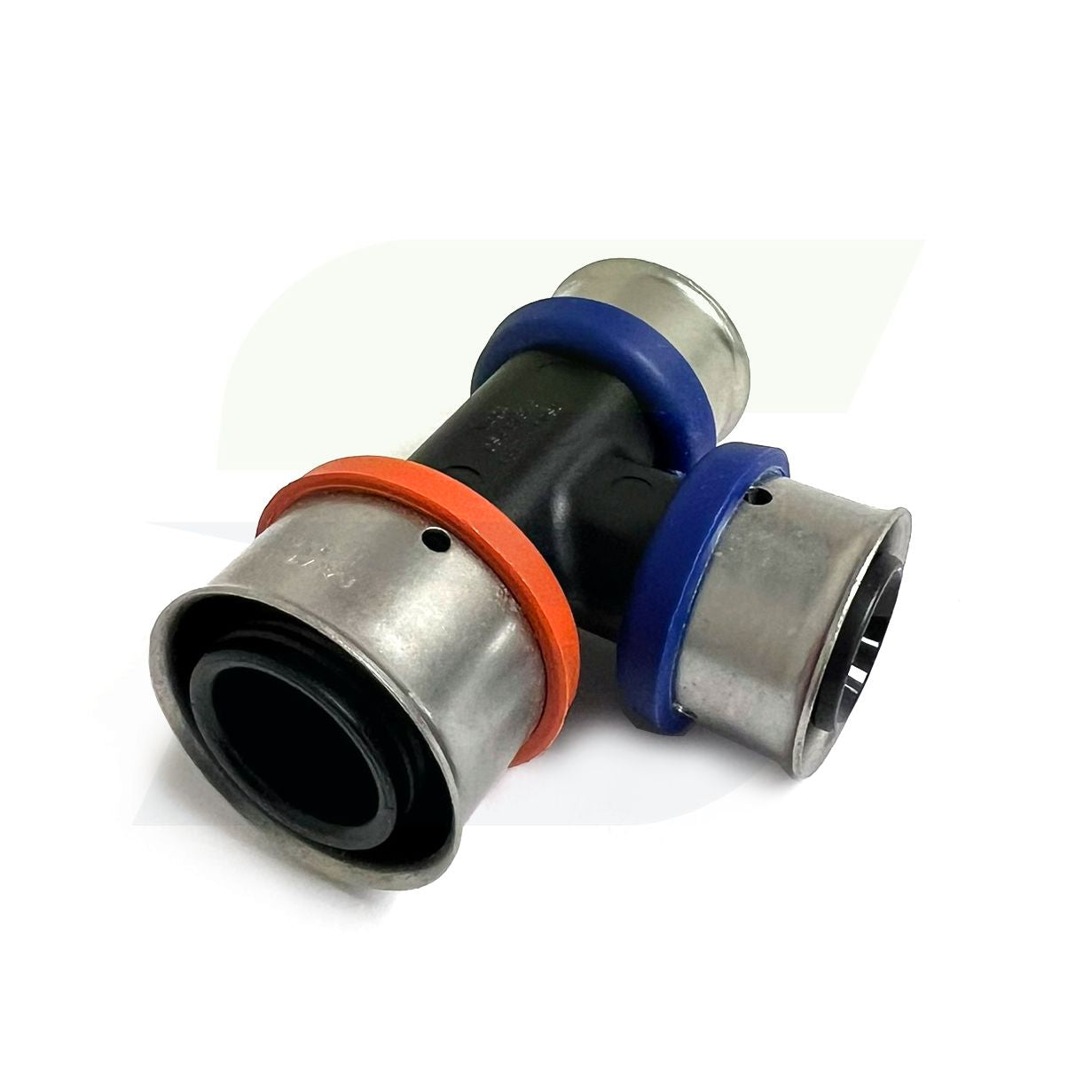 49544 - V5618 Polymer PEX Tee, 1" x 3/4" x 3/4"