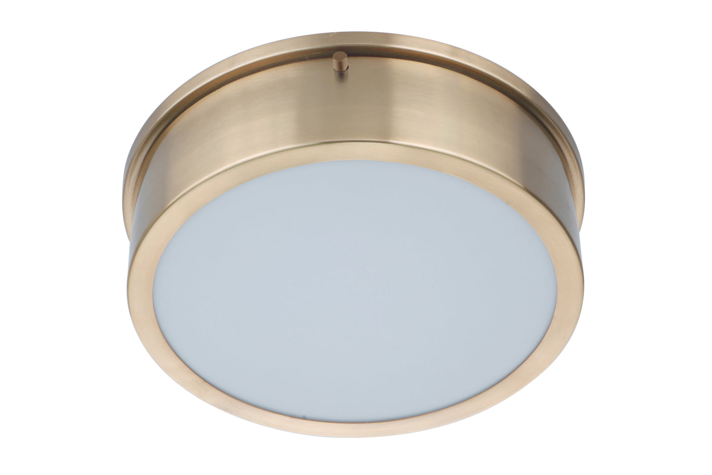 X6711-SB-LED - Fenn 1 Light 11" Wide Flush Mount - Satin Brass