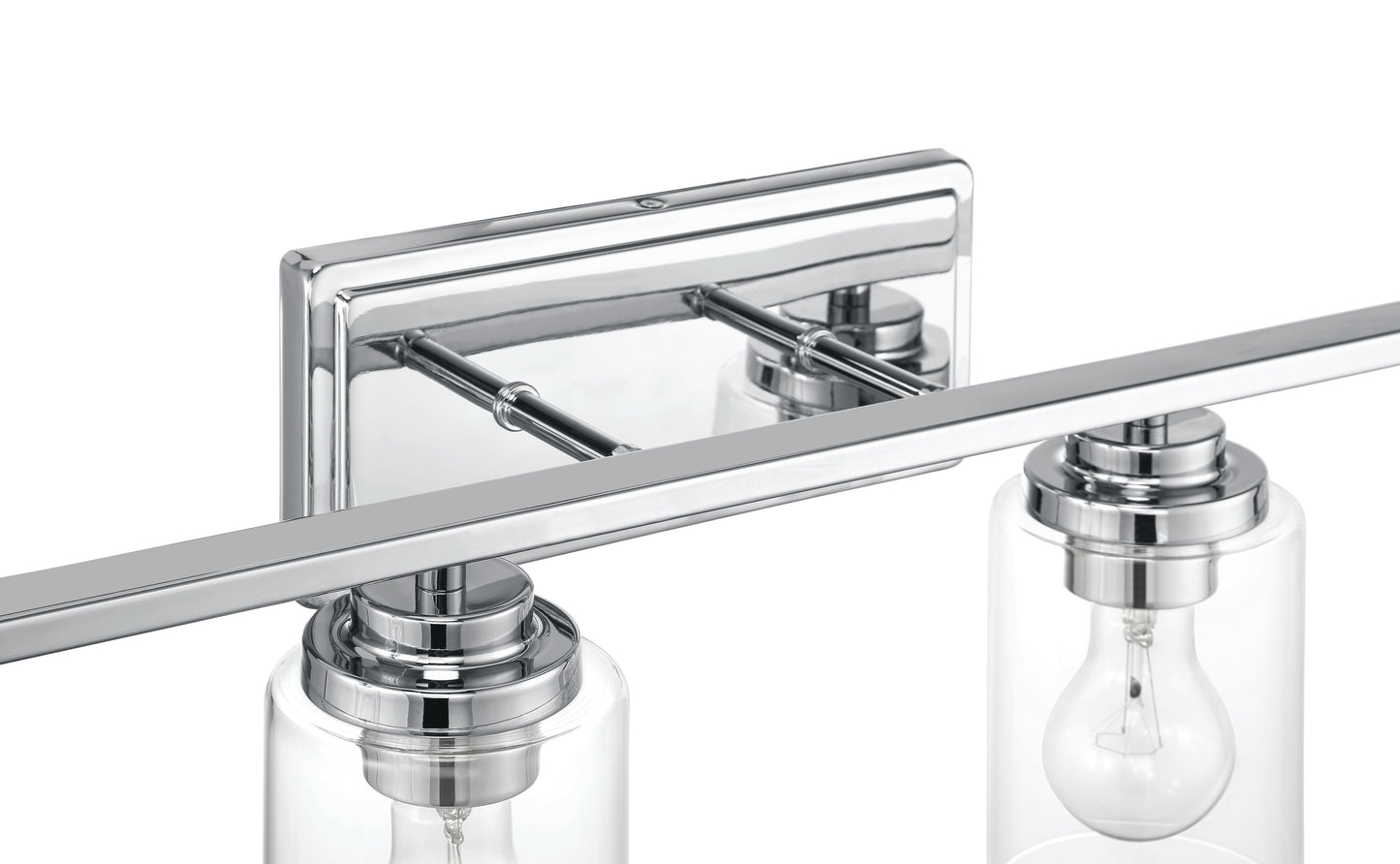 20435CH4 - Clark 4 Light 35" Wide Vanity Light - Chrome