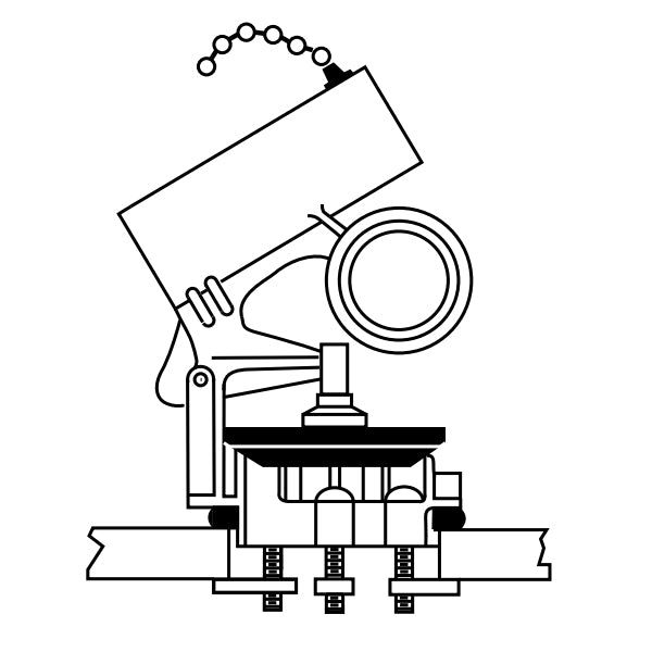 047250-0070A - Lexington Toilet Flush Valve Assembly